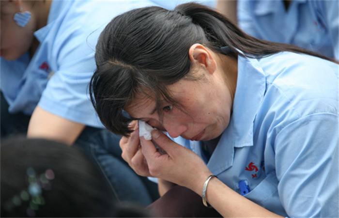 为汶川同胞动容