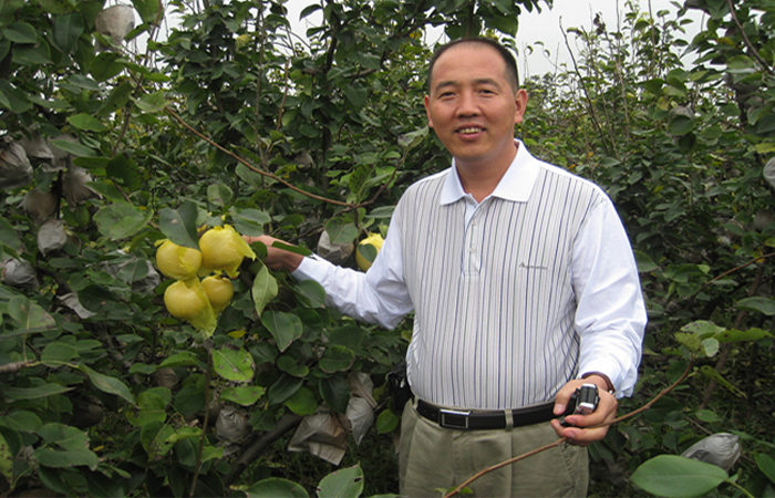 董事长在农村调研